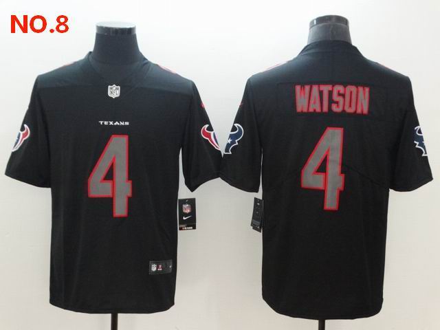 Houston Texans#4 Deshaun Watson Men's Nike Jersey NO.8;